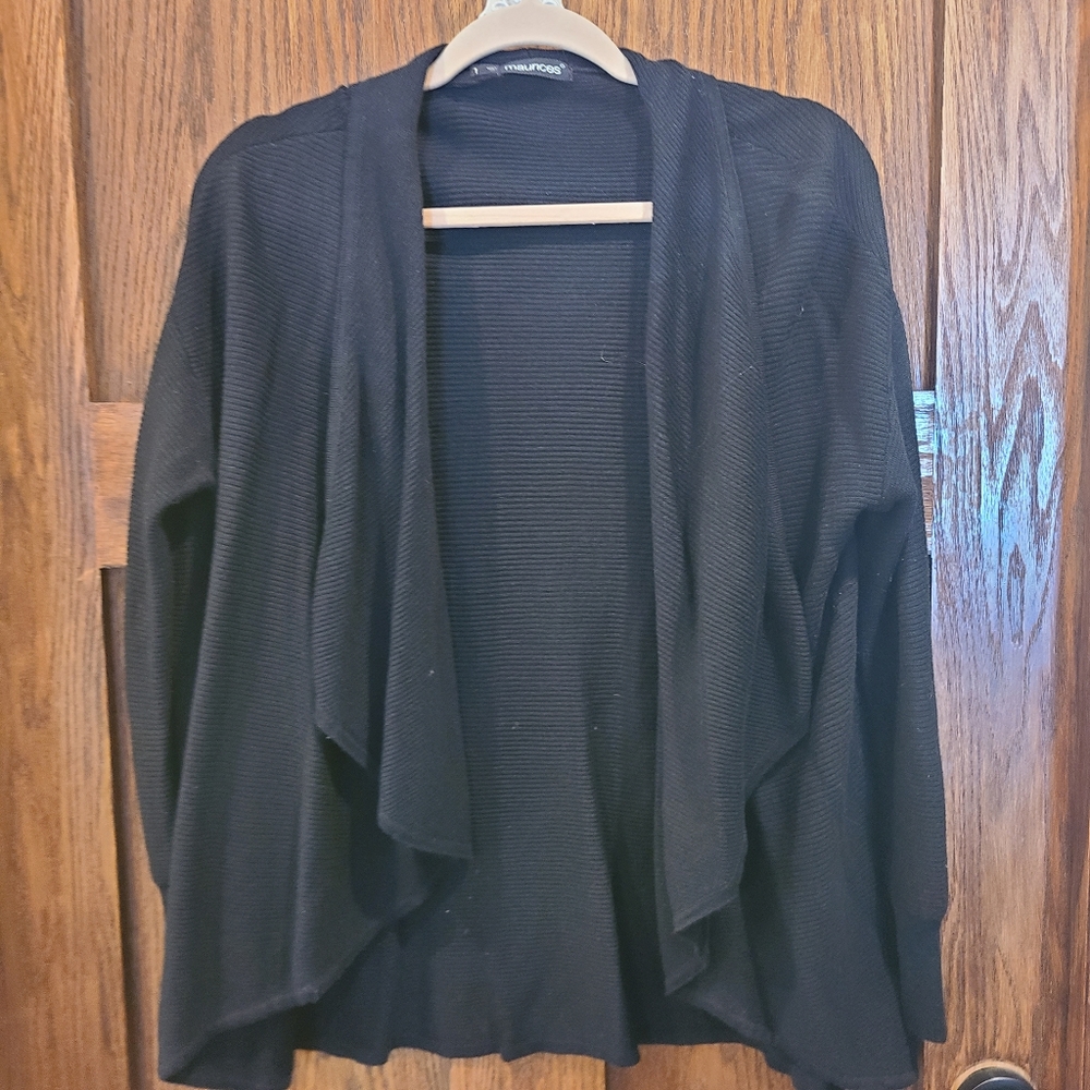 Maurices waterfall cardigan 1